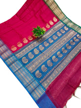 Load image into Gallery viewer, Soft Kota Gadwal Saree with Double side Border
