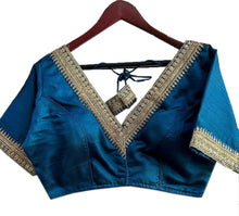 Load image into Gallery viewer, Embroidered Vichitra Silk Readymade Blouse
