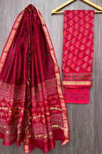 Load image into Gallery viewer, Maheshwari Silk Dress Material
