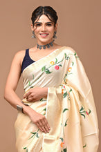 Load image into Gallery viewer, Modal Dola Silk Saree with Matching Blouse
