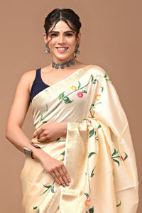 Modal Dola Silk Saree with Matching Blouse