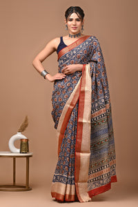 Modal Dola Silk Saree with Matching Blouse