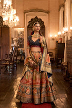 Load image into Gallery viewer, Semi Stitched Rajwadi Silk Lehenga

