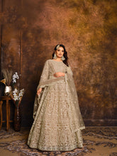 Load image into Gallery viewer, Semi-Stitched Festive Wear Anarkali Salwar Kameez
