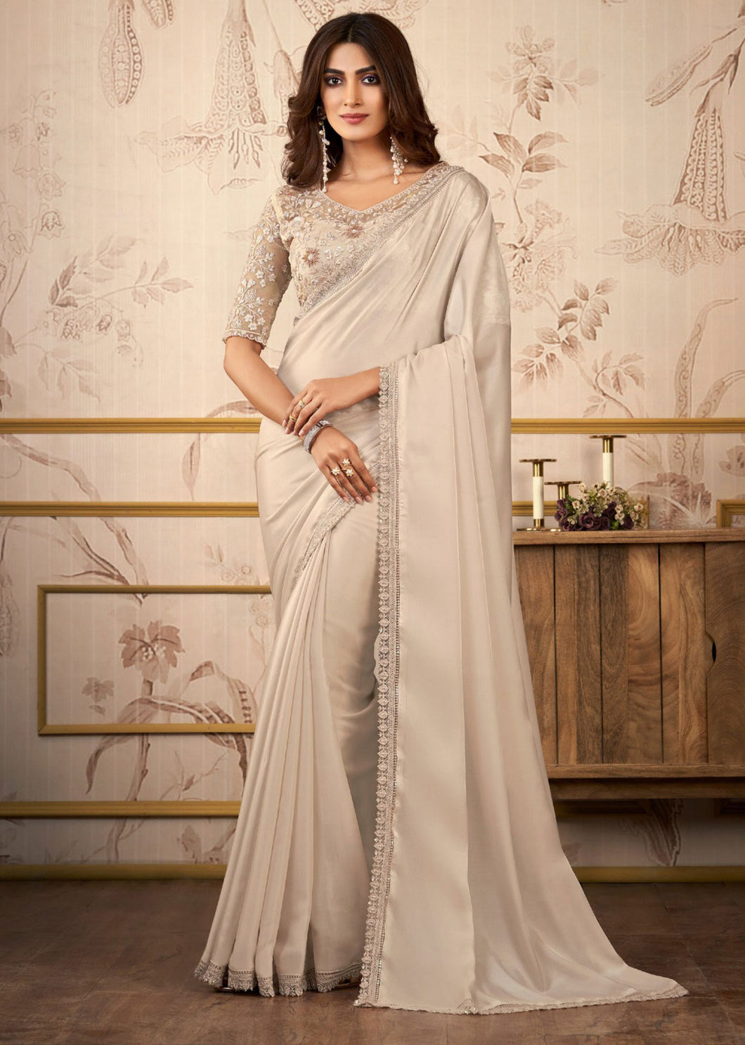 Organza Sarees | Shop Designer Organza Saree For Women Online at Frontier  Raas