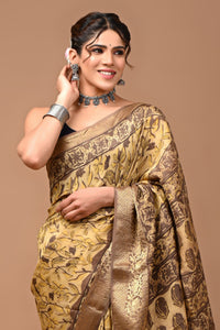 Pure Modal Silk Saree with Blouse