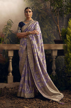 Load image into Gallery viewer, Partywear Pure Dola Silk Saree
