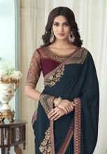 Load image into Gallery viewer, Soft Silk Partywear Saree
