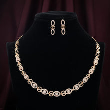 Load image into Gallery viewer, Choker Style Neckpiece with Earring
