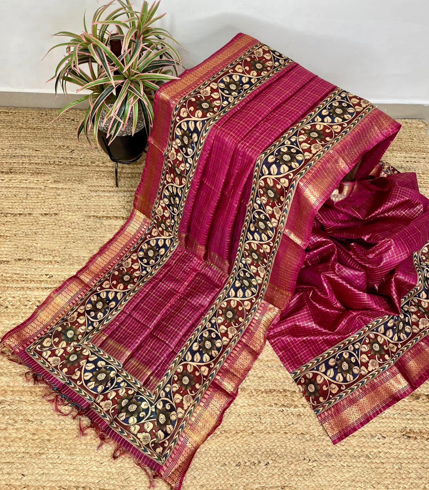 Bridal Silk Full Jari SAREE-1030H – FameBazaar