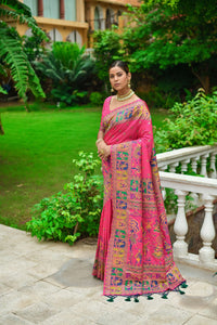 Gorgeous Pashmina Silk  Saree