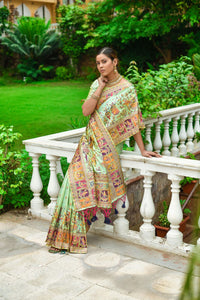 Gorgeous Pashmina Silk  Saree