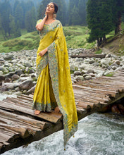 Load image into Gallery viewer, Pure Banarasi Silk Partywear
