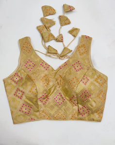 Banarasi Heavy Silk Readymade Blouse