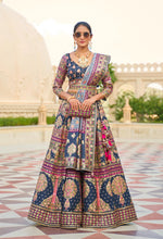 Load image into Gallery viewer, Rajwadi Silk Designer Lehenga Suit

