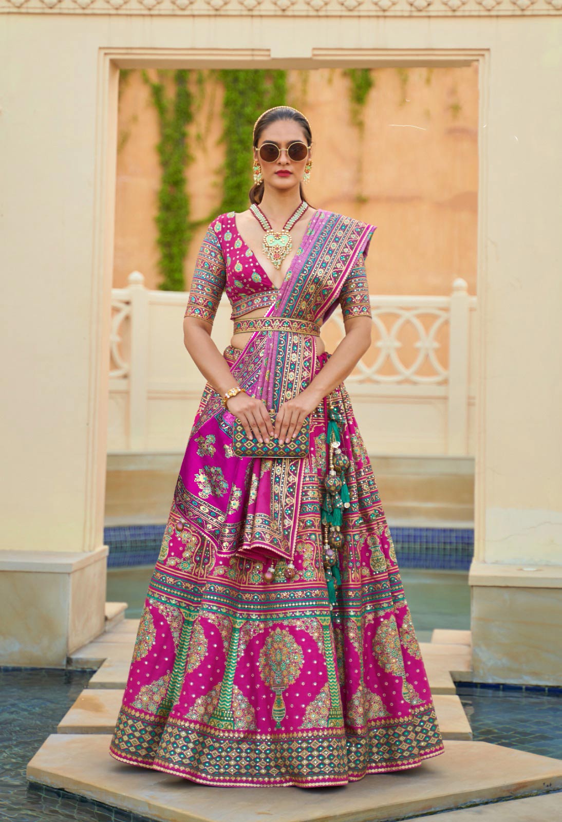 Buy Bridal Wedding Reception Party Wear Designer Lehenga Suits Heavy  Embroidery Worked Shalwar Kameez Dupatta Hand Crafted Dresses for Woman's  Online in India - Etsy