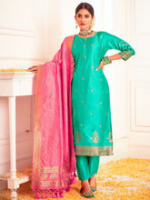 Load image into Gallery viewer, Unstitched Stunning Jacquard Salwar Material

