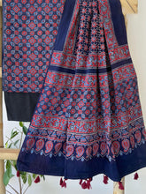 Load image into Gallery viewer, Ajrakh Printed Salwar Material
