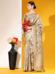 Tussar Silk Weaving Saree