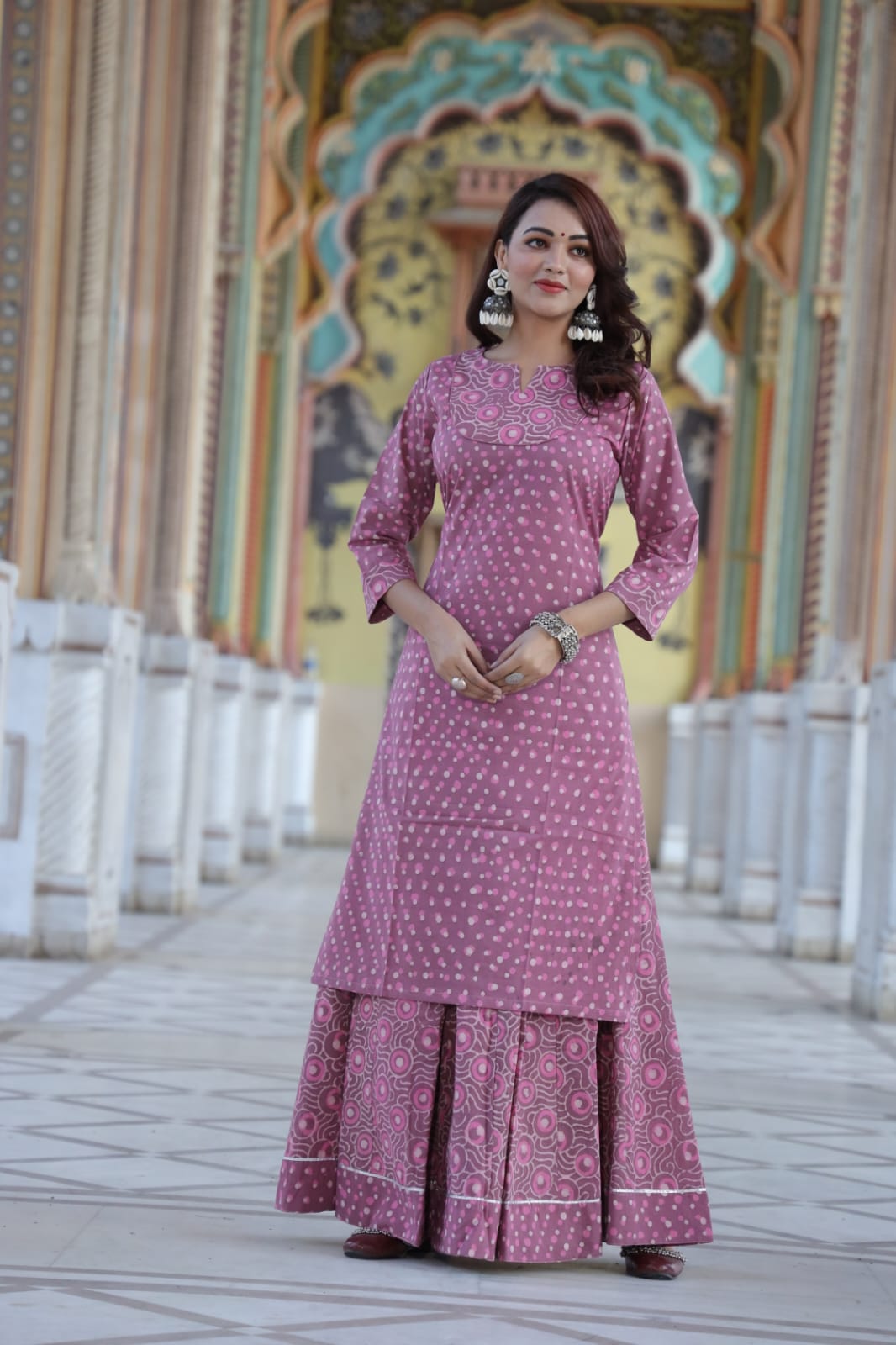Rayon Printed Beautiful Kurta And Skirt Pair, Stitched at Rs 499/piece in  Surat