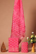 Load image into Gallery viewer, Cotton Salwar Material with Organza Dupatta
