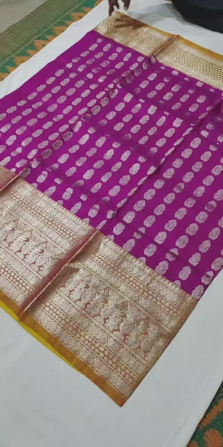 Venkatagiri Pattu silk saree..... - Prakhya Collections | Facebook