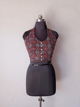 Load image into Gallery viewer, Cotton Ajrakh Handblock Printed Readymade Blouse
