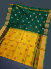 Load image into Gallery viewer, Pure Uppada Pattu Saree With Contrast Blouse
