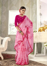 Load image into Gallery viewer, Soft Georgette Saree With Contrast Blouse

