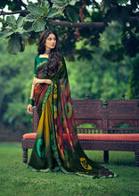 Load image into Gallery viewer, Digital Printed Soft Silk Saree
