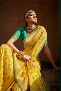 Heavy Designer Silk Saree With Grand Pallu