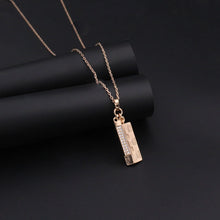Load image into Gallery viewer, Long Neckpiece with Pendant
