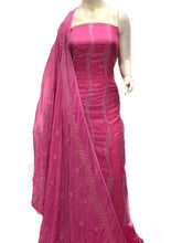 Load image into Gallery viewer, Pure Georgette Salwar with Embroidery All Over
