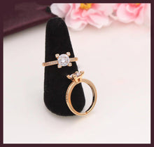 Load image into Gallery viewer, Adjustable Stone Studded Finger Ring
