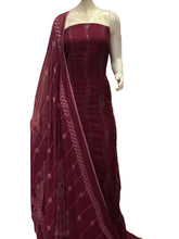 Load image into Gallery viewer, Pure Georgette Salwar with Embroidery All Over
