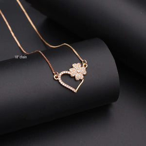 Gold Plated Neckpiece with Pendant