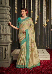 Designer Silk Weaving Saree With Blouse