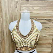 Load image into Gallery viewer, Sleeveless Western Look Readymade Blouse
