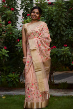 Load image into Gallery viewer, Pure Kota Tissue Saree
