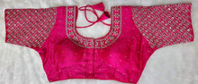 Load image into Gallery viewer, Embroidered Phantom Silk Saree Blouse
