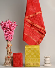Load image into Gallery viewer, Maheshwari Silk Salwar Suit Set
