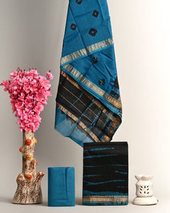 Maheshwari Silk Salwar Suit Set