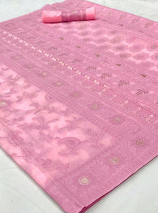 Chikankari Modal Weaving Saree