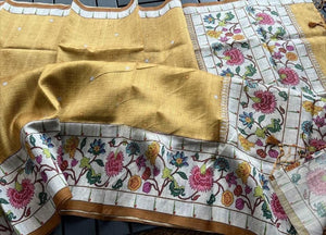 Cotton Silk Handloom Saree