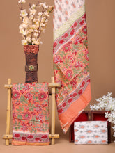 Load image into Gallery viewer, Handblock Printed Pure Chanderi Silk Suit Set
